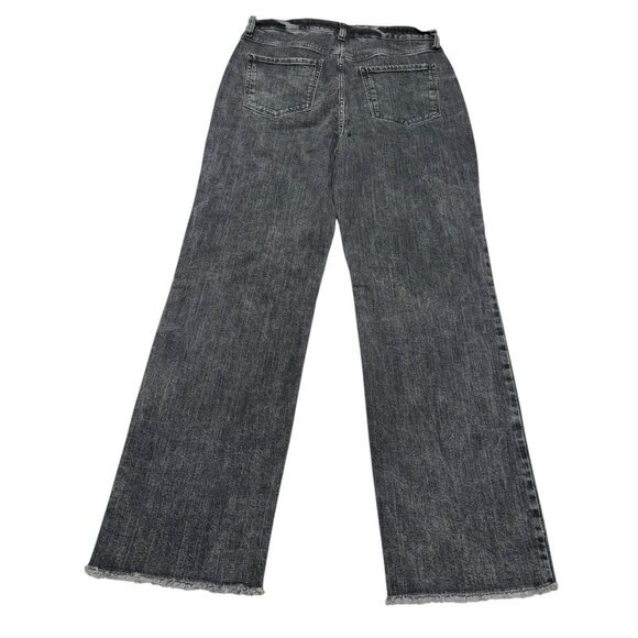 NWT A.N.A Highest Rise Vintage Straight Jeans Gray Size 10 Tall - Picture 9 of 12